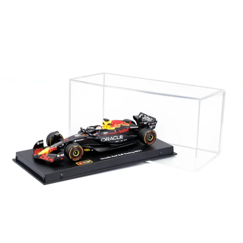 Bburago 38234V 1/43 RedBull  Racing RB21 No.1 Max Verstappen with Helmet and Showcase - Image 3