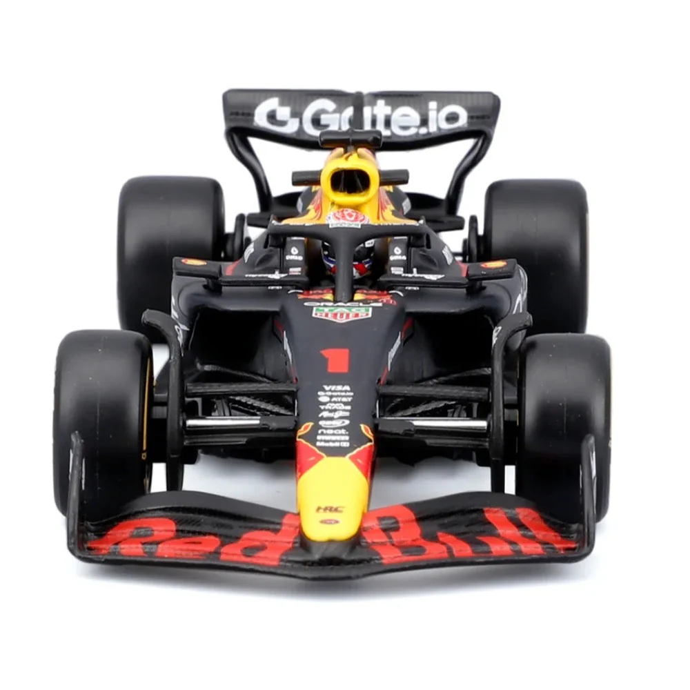 Bburago 38234V 1/43 RedBull  Racing RB21 No.1 Max Verstappen with Helmet and Showcase - Image 4