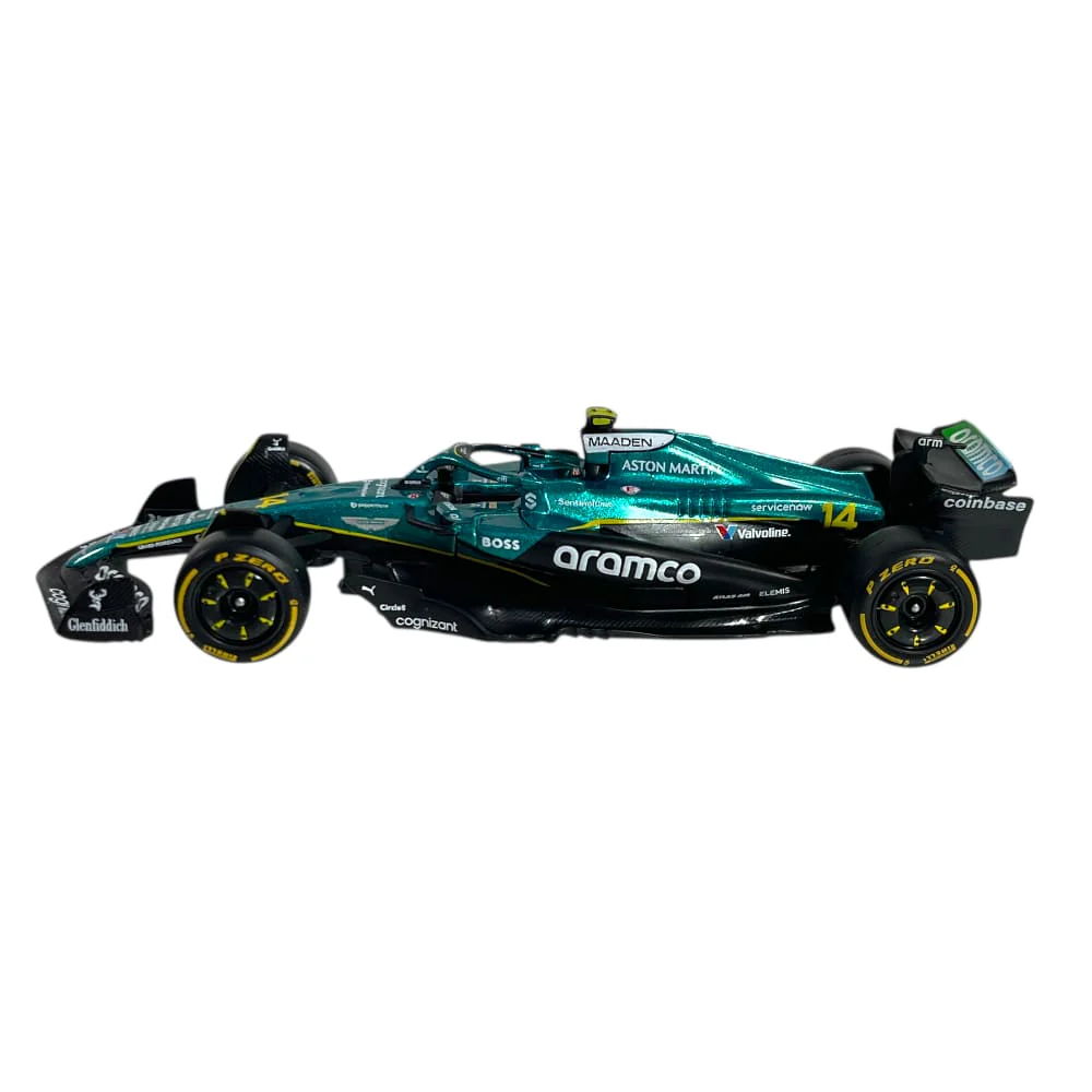 Bburago 38250A 1/43 Aston Martin AMR 25 No.14 Fernando Alonso - Image 3