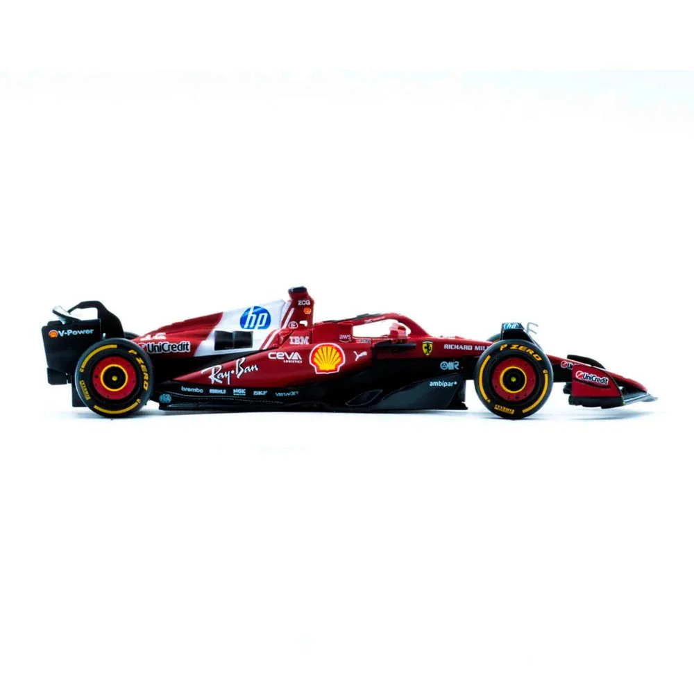 Bburago 56801L 1/64 Ferrari F1 No.16 Charles Leclerc 2025 Season Car - Image 3