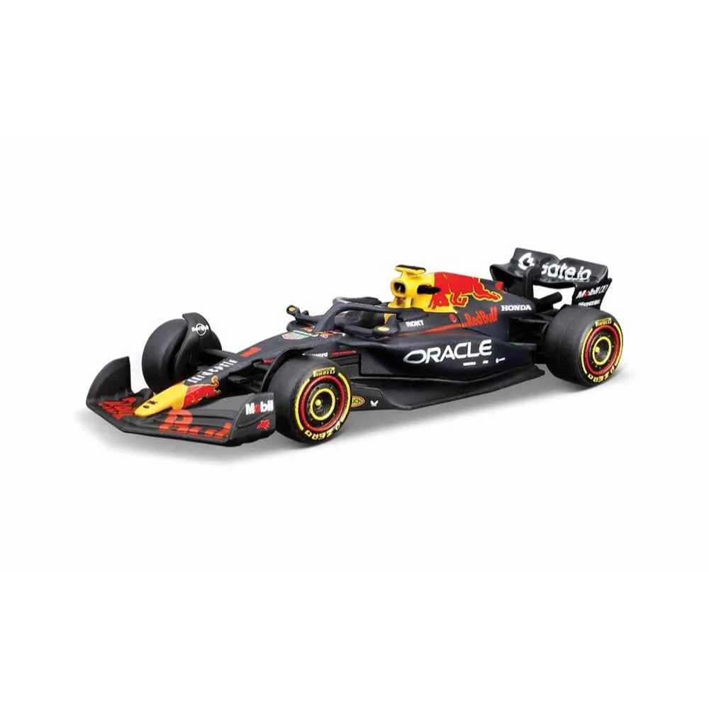 Bburago 58003V 1/64 Race Red Bull RB21 No.1 Max Verstappen 2025 Season Car - Image 2