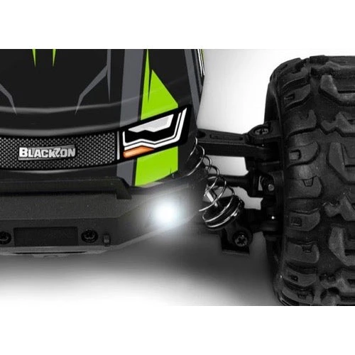 BlackZon Slyder MT 1/16 4WD Brushed Electric RC Monster Truck Green BZ540100 - Image 6