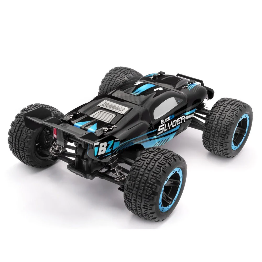 BlackZon Slyder ST 1/16 4WD Brushed Electric RC Stadium Truck Blue BZ540105 - Image 4