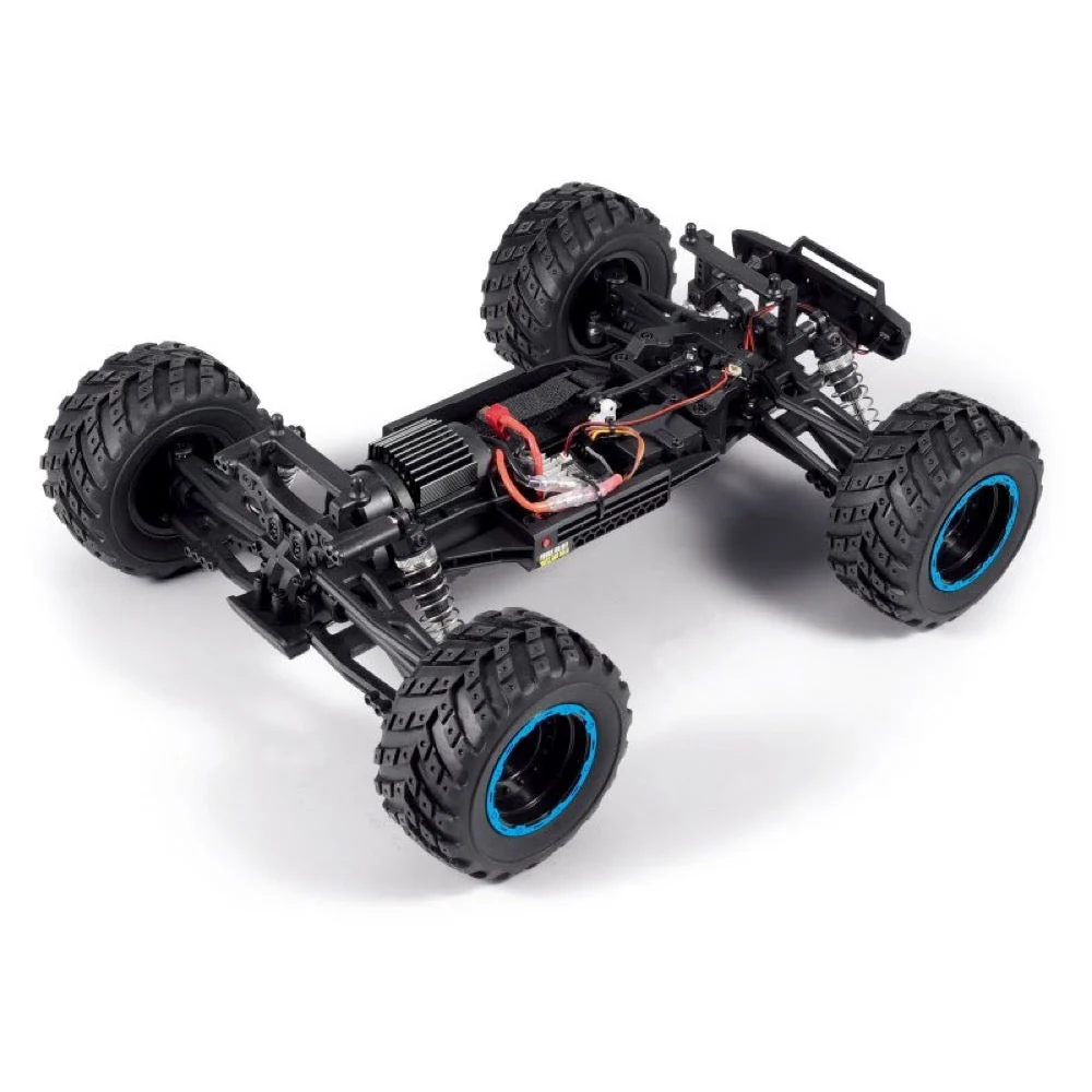 BlackZon Smyter MT 1/12 4WD Brushed Electric RC Monster Truck Blue BZ540111 - Image 5