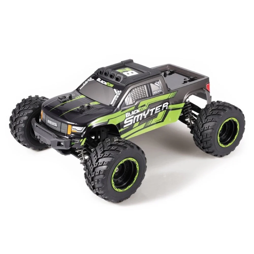 BlackZon Smyter MT 1/12 4WD Brushed Electric RC Monster Truck Green BZ540110 - Image 2