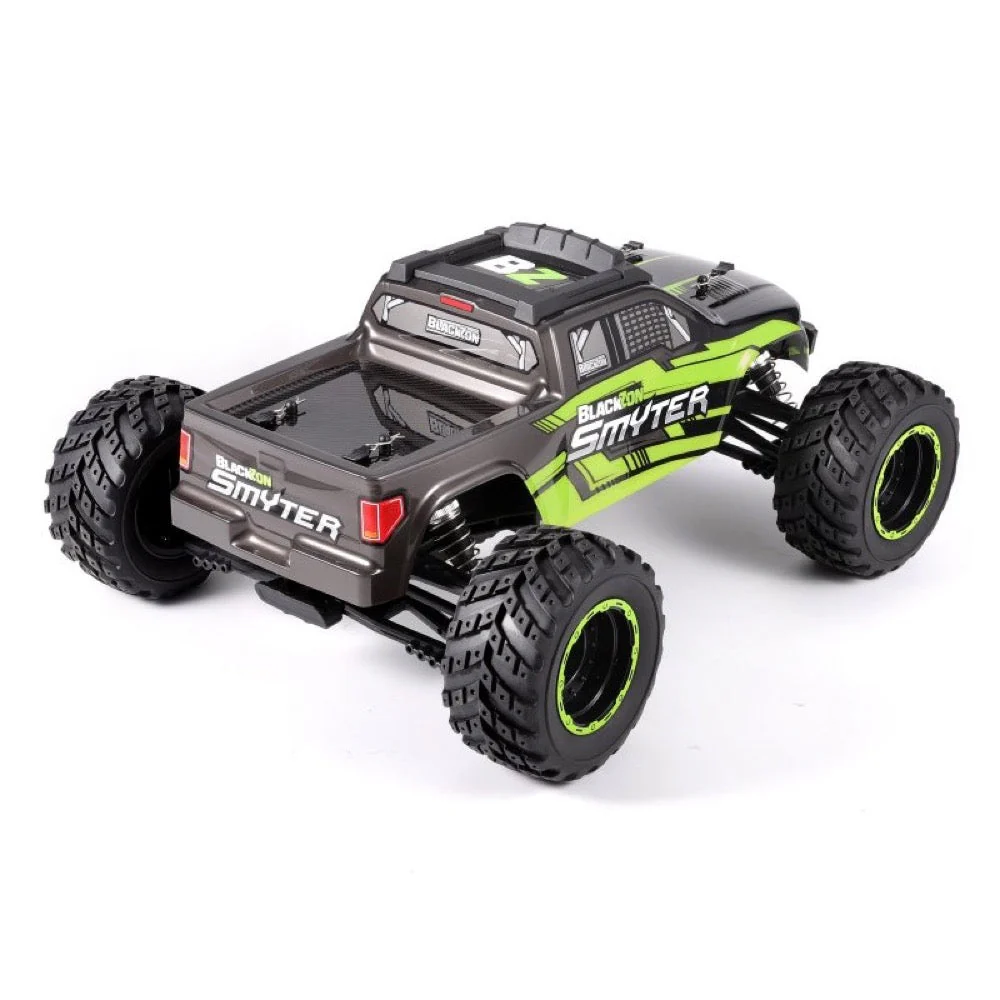 BlackZon Smyter MT 1/12 4WD Brushed Electric RC Monster Truck Green BZ540110 - Image 3