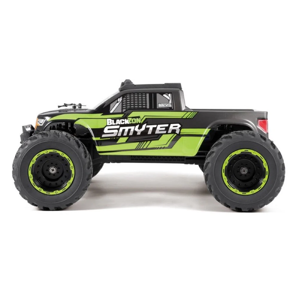 BlackZon Smyter MT 1/12 4WD Brushed Electric RC Monster Truck Green BZ540110 - Image 4