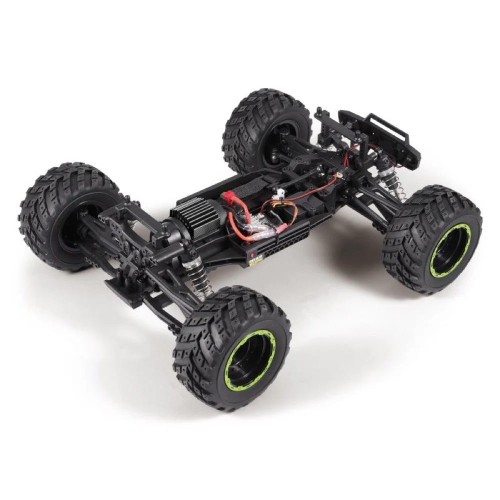 BlackZon Smyter MT 1/12 4WD Brushed Electric RC Monster Truck Green BZ540110 - Image 5