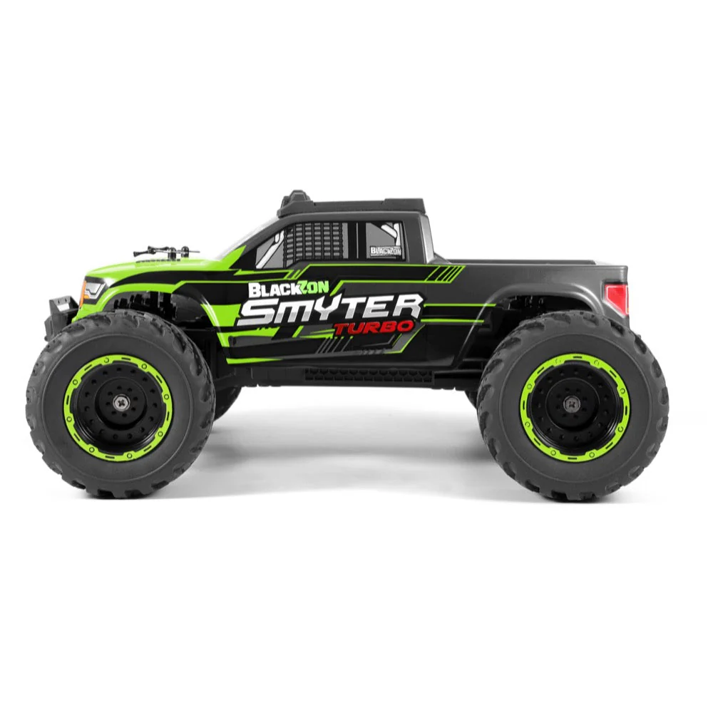 BlackZon Smyter Turbo MT 1/12 4WD 3S Brushless Monster Truck Green BZ540230 - Image 3