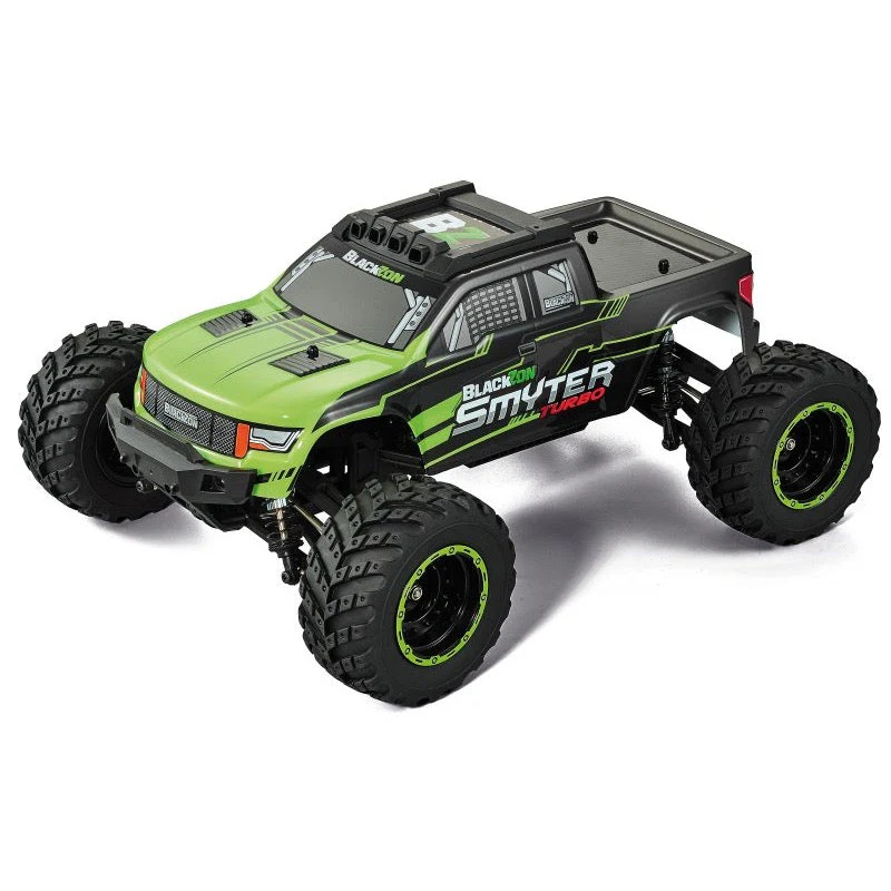 BlackZon Smyter Turbo MT 1/12 4WD 3S Brushless Monster Truck Green BZ540230 - Image 4