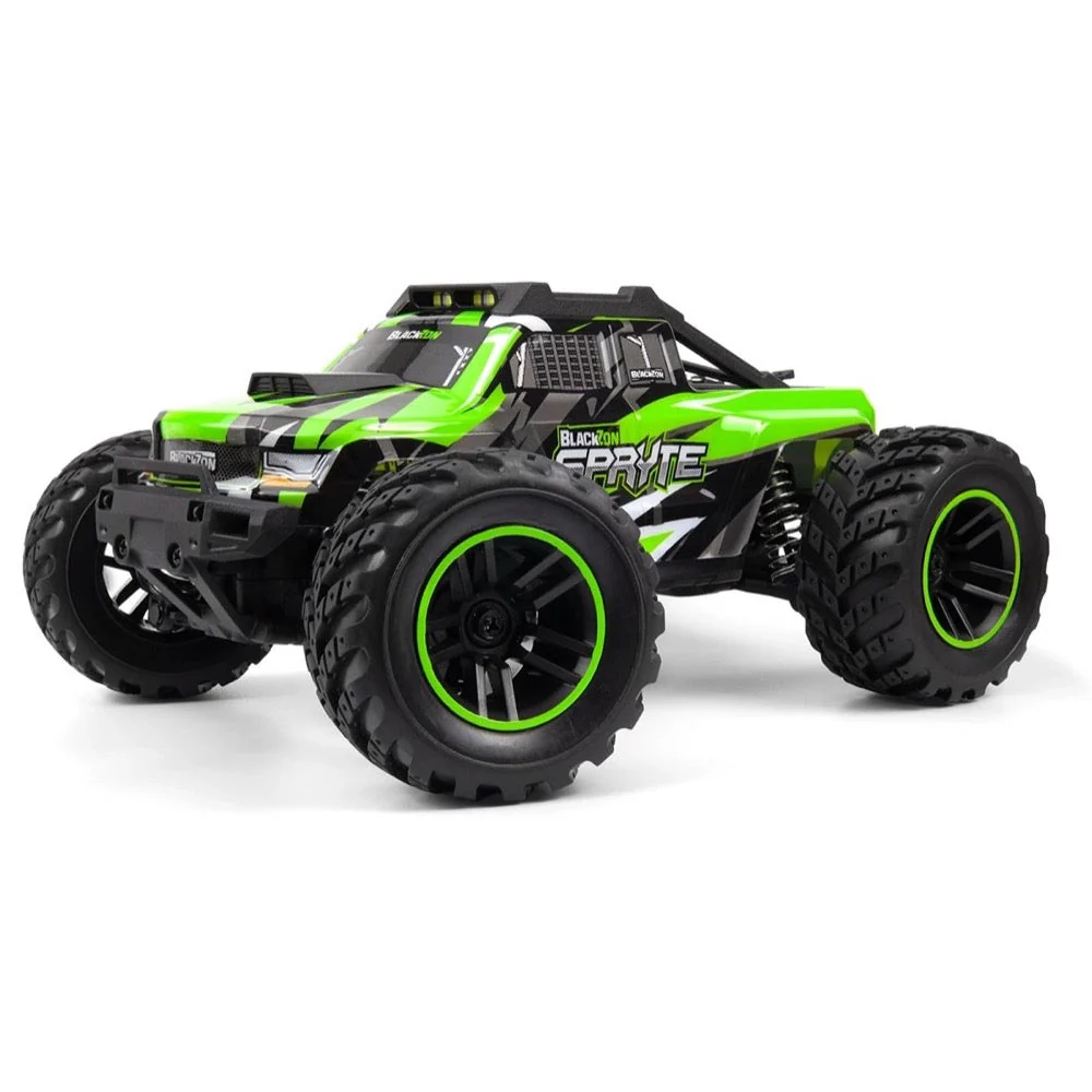 Blackzon BZ540300 Spryte MT 1/20 4WD Electic Monster Truck Green - Image 10