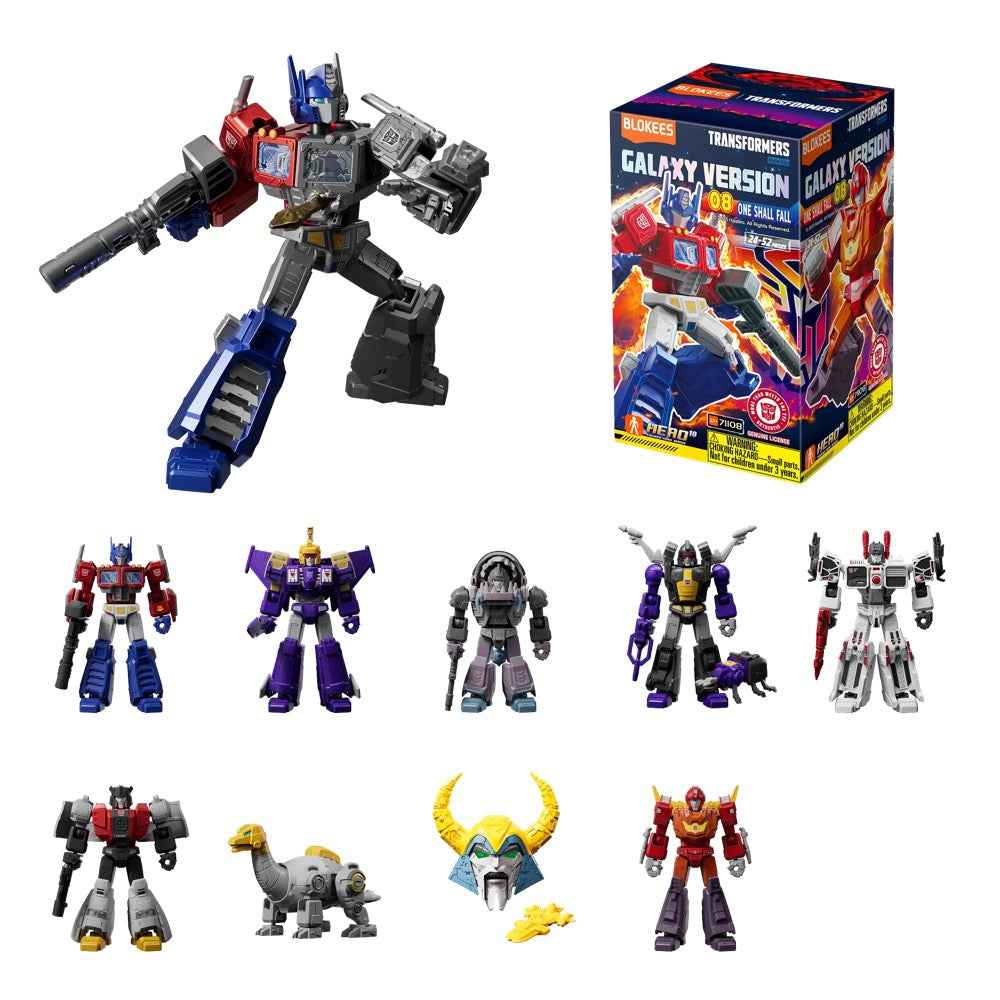 Blokees 71108 Blokees Transformers Galaxy Version 08 One Shall Fall Blind Box (1 Random Figure) - Image 2