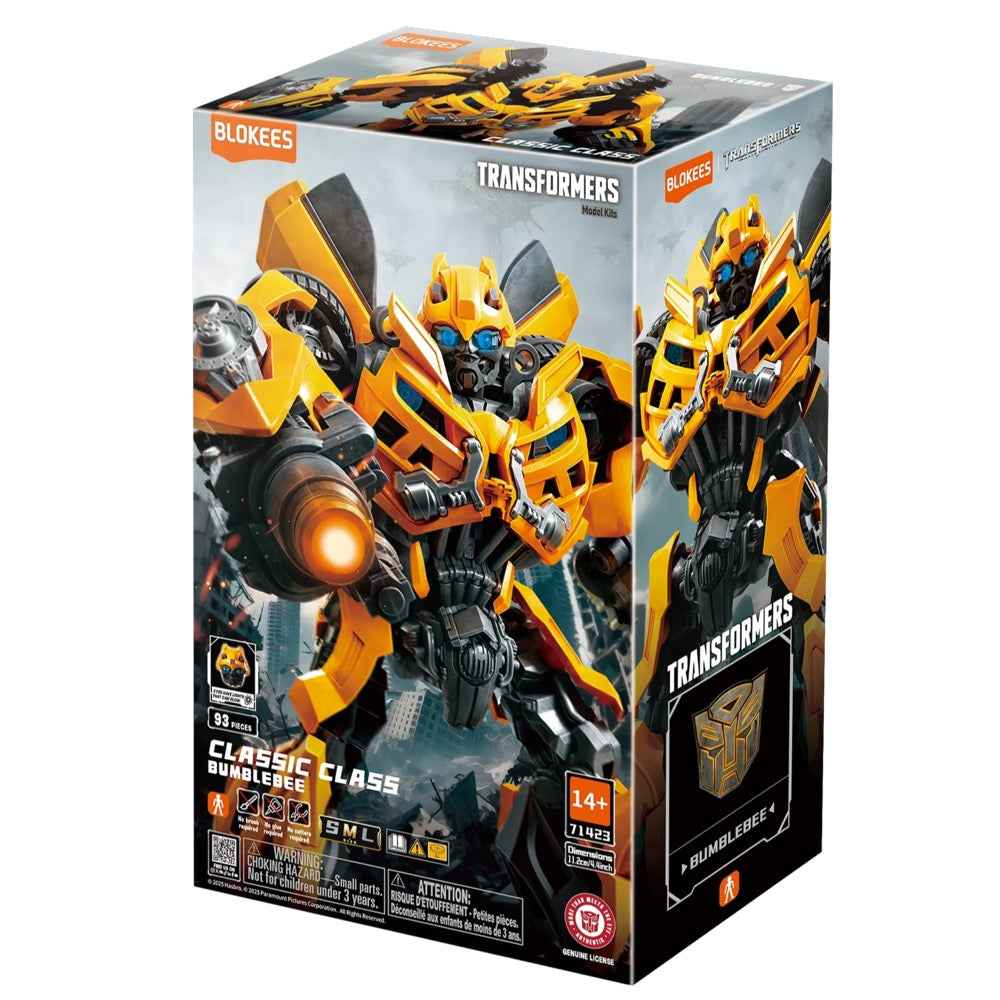 Blokees 71423 Transformers Classic Class 23 Transformers Dark of the Moon Bumblebee - Image 9