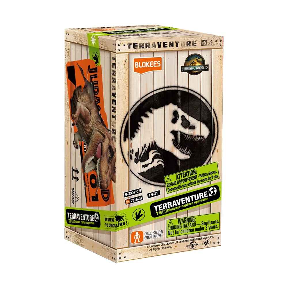 Blokees 75641 Jurassic World Terraventure TS 01 Dinosaur Capture Operation Blind Box (1 Random Figure) - Image 18