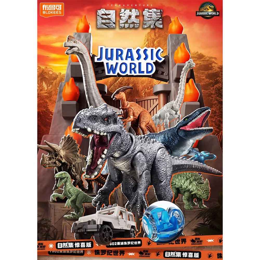 Blokees 75642 Jurassic World Terraventure TS 02 Dinosaur Capture Operation Blind Box (1 Random Figure) - Image 2