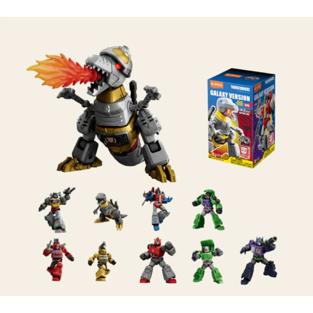 Blokees Figures 71102 Transformers Galaxy Version 02 SOS Blind Box (1 Random Figure) - Image 2