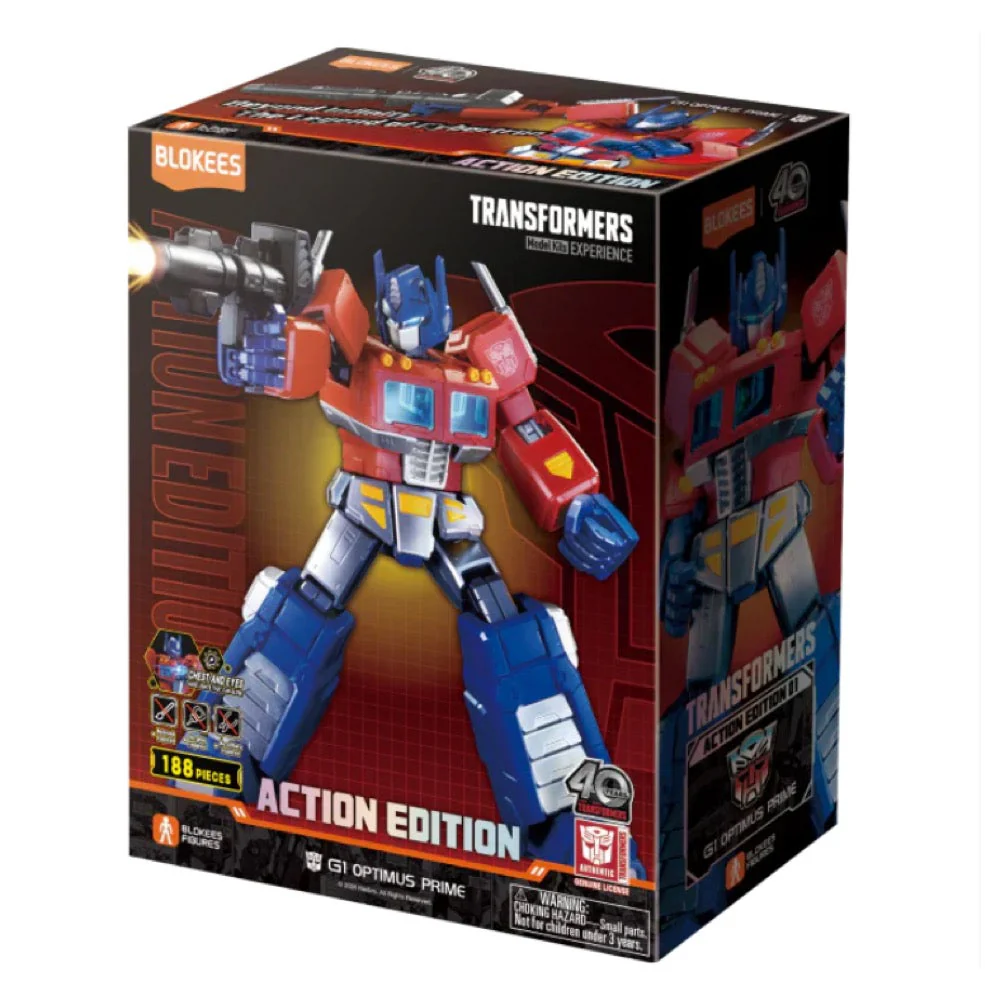 Blokees Figures 71156 Transformers Action Edition - G1 Optimus Prime - Image 2