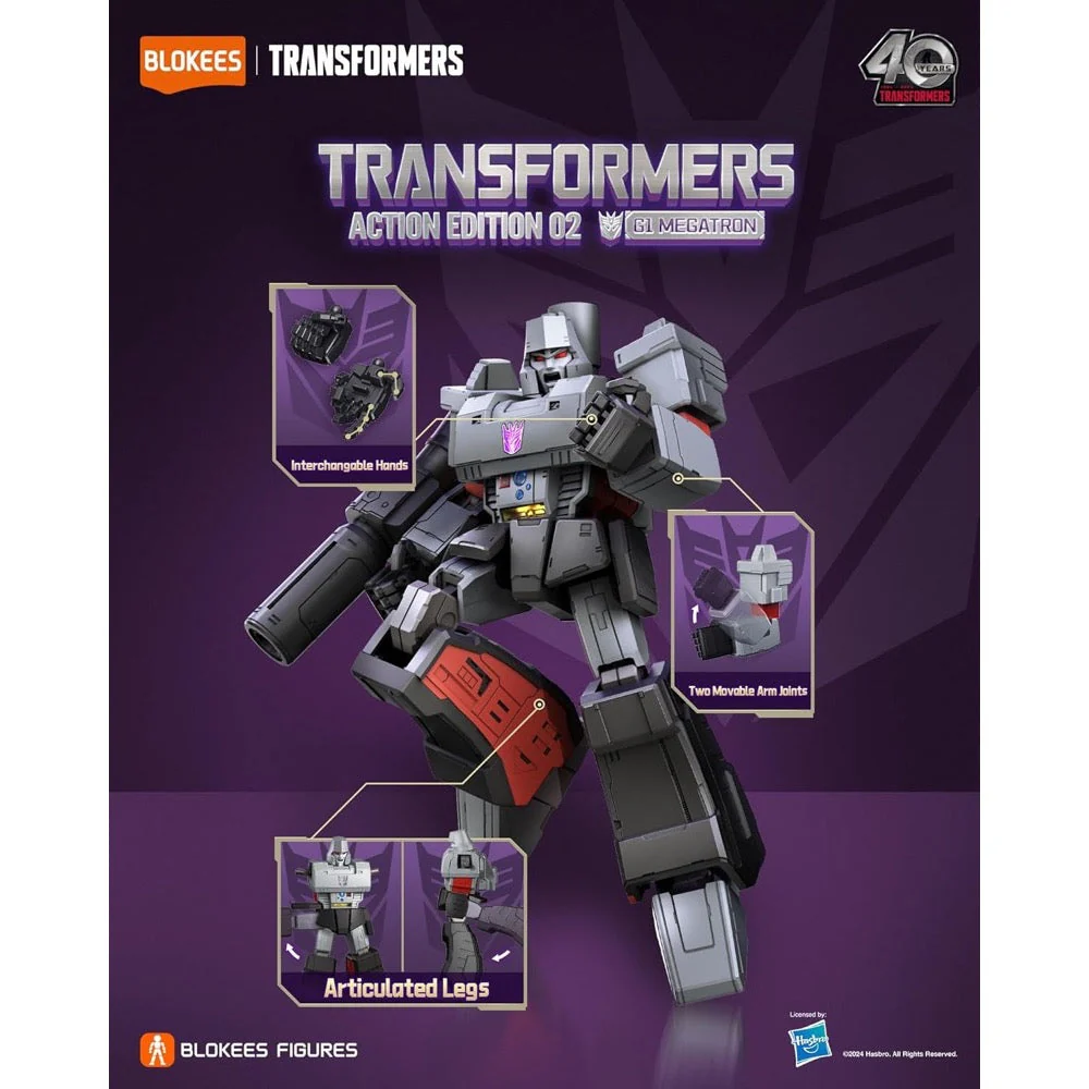Blokees Figures 71167 Transformers Action Edition 02 - G1 Megatron - Image 5