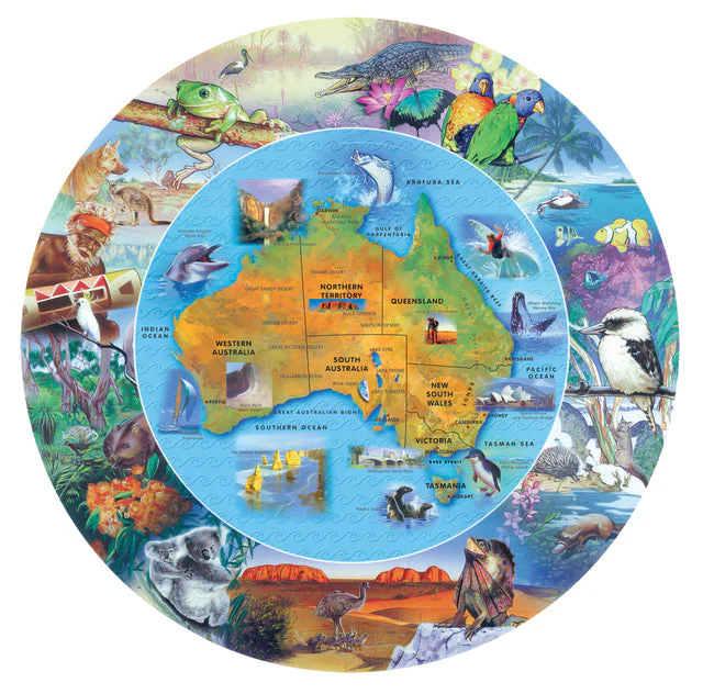 Blue Opal 01976 Wild Australia From Desert to Sea Puzzle 100pc Jigsaw Puzzle - Image 3