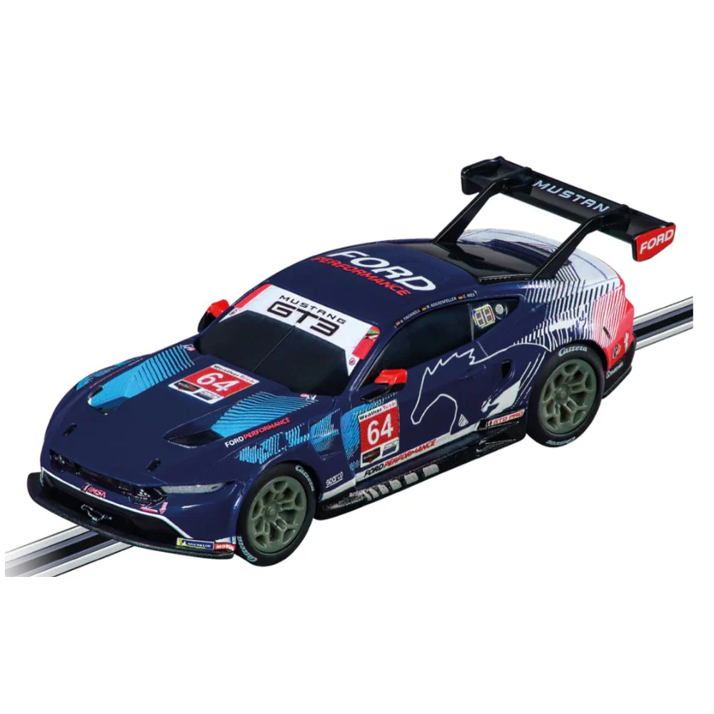 Carrera 64278 GO!!! Ford Mustang GT3 Ford Multimatic Motorsports No.64 Slot Car - Image 2