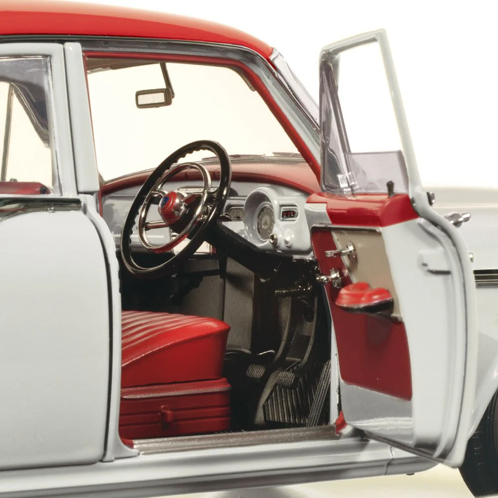 Classic Carlectables 18850 1/18 Holden FE Special Gypsy Red over Castle Grey - Image 3