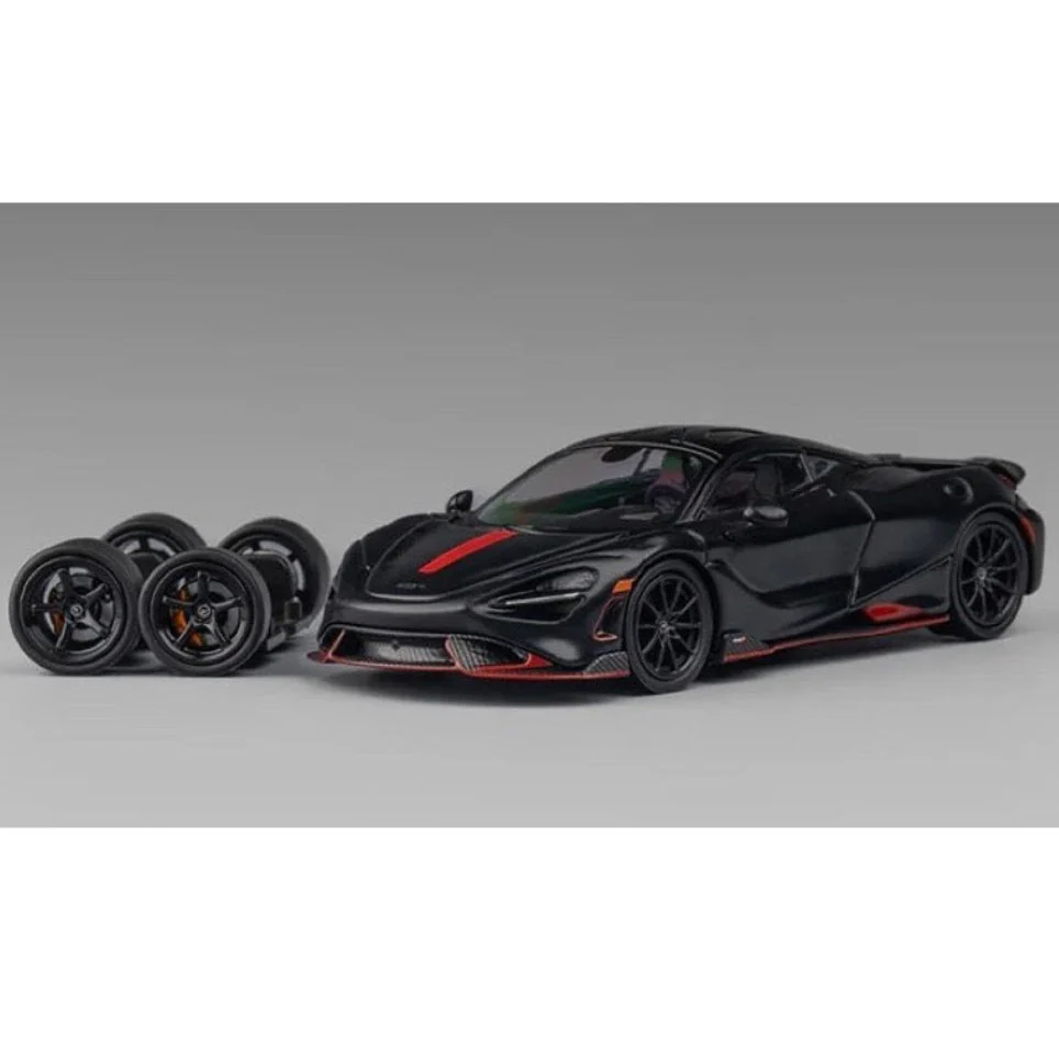 CM Model 64-765LT-14 1/64 McLaren 765LT Matt Black - Image 2