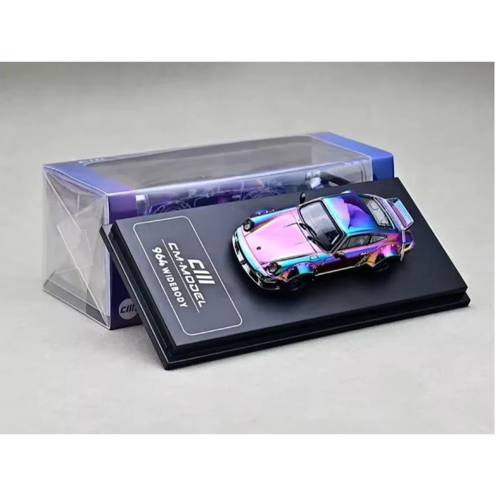 CM Model 64-964-ChromeColour 1/64 Porsche RWB964 Widebody Metallic Purple - Image 4