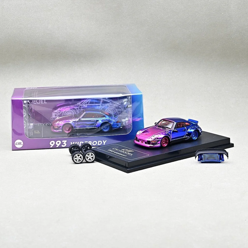 CM Model 64-993-11 1/64 Porsche 993 Magic Purple