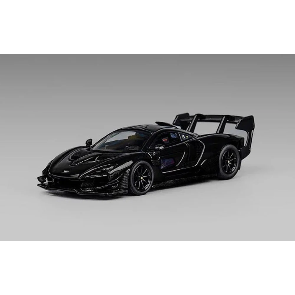 CM Model 64-Senna GTR-01 1/64 Mclaren Senna GTR Black