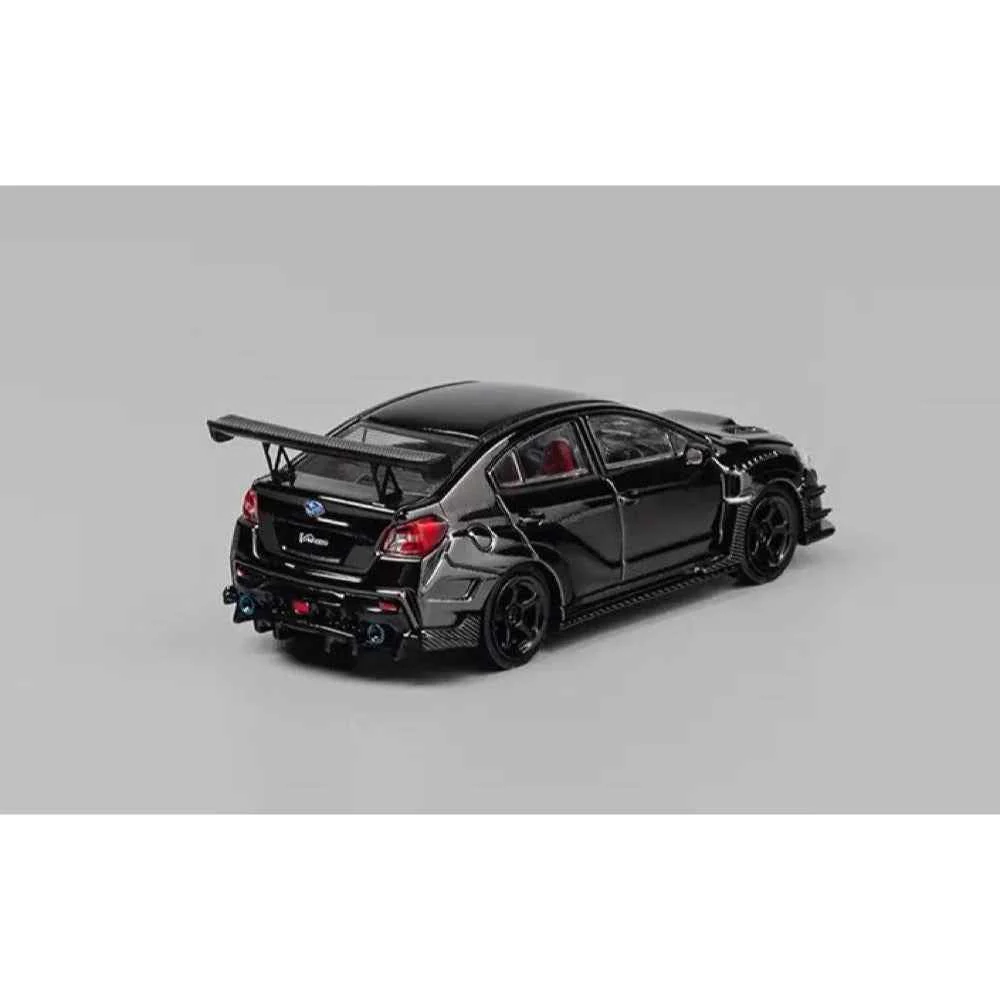CM Model 64-STI-06 1/64 Subaru Varis WRX STI Wide Body 1.0 Chome Black - Image 4