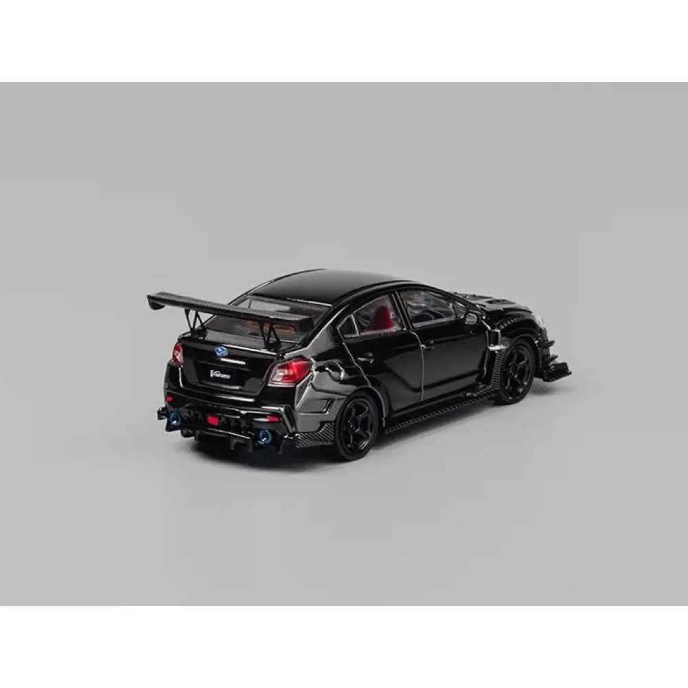 CM Model 64-WRX-06 1/64 Subaru Varis Wide Body 2.0 Chome Black - Image 3