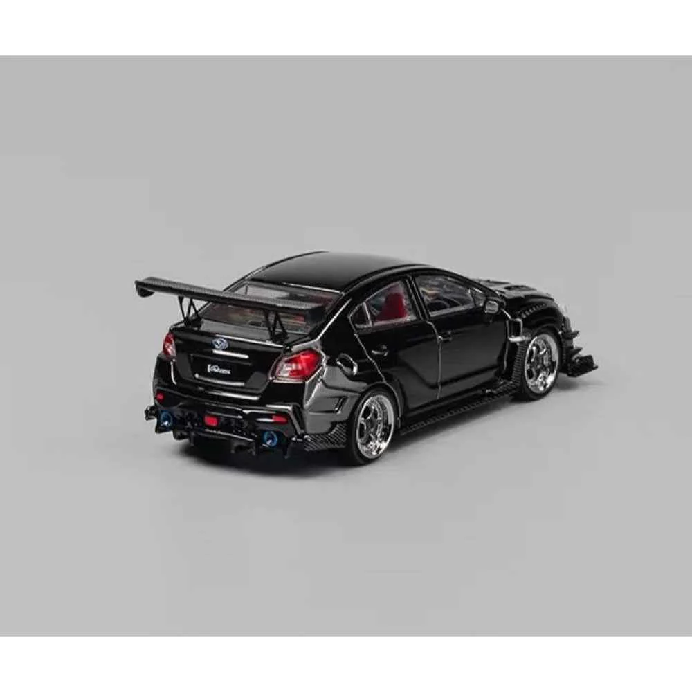 CM Model 64-WRX-06 1/64 Subaru Varis Wide Body 2.0 Chome Black - Image 4