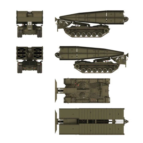 Das Werk 35025 1/35 Bruckenlegepanzer M48 A2 AVLB - Image 4