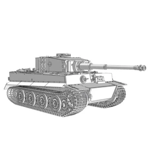 Das Werk 35028 1/35 PzKpfwg.VI Tiger I Late - Image 4