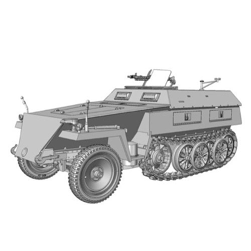 Das Werk 35029 1/35 Sd.Kfz.250/1 Ausf.B Neu - Image 3