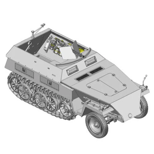 Das Werk 35029 1/35 Sd.Kfz.250/1 Ausf.B Neu - Image 4