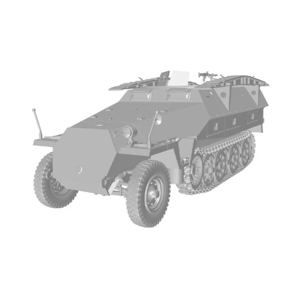 Das Werk 35030 1/35 Mtl. Pi. Pzwg. Sd.Kfz. 251/7 Ausf. D 2 in 1 - Image 5