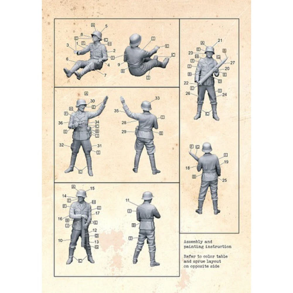 Das Werk 35038 1/35 German WWII 8,8cm FlaK Crew - Image 8
