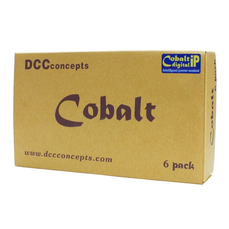 DCC Concepts DCP-CB6DiP Cobalt iP Digital Point Motor 6 Pack - Image 2
