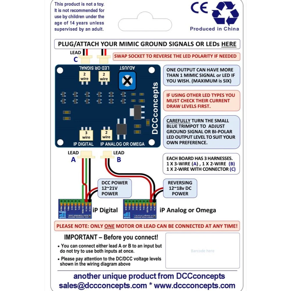 DCC Concepts DCD-GSC.3 Ground Signal Interface Board (3 Pack) - Image 4