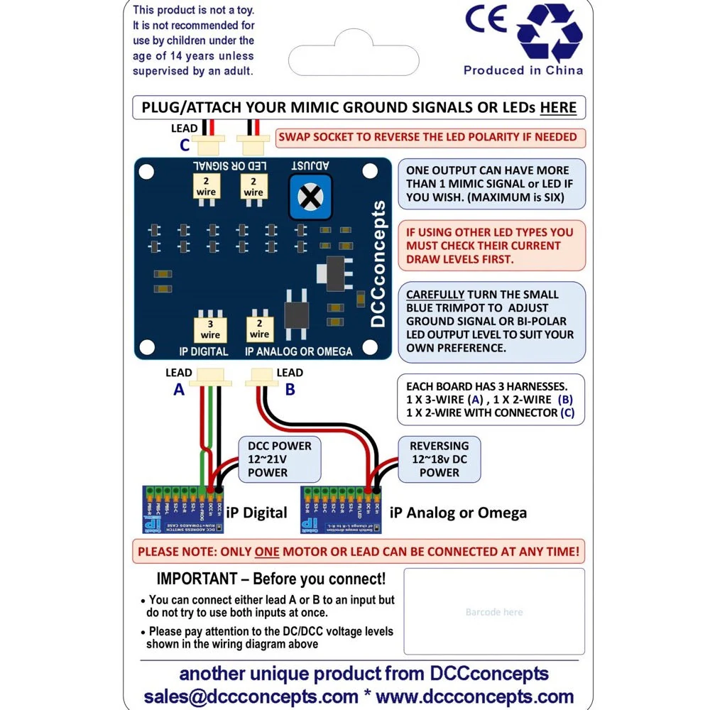 DCC Concepts DCD-GSC.3 Ground Signal Interface Board (Single Pack) - Image 4