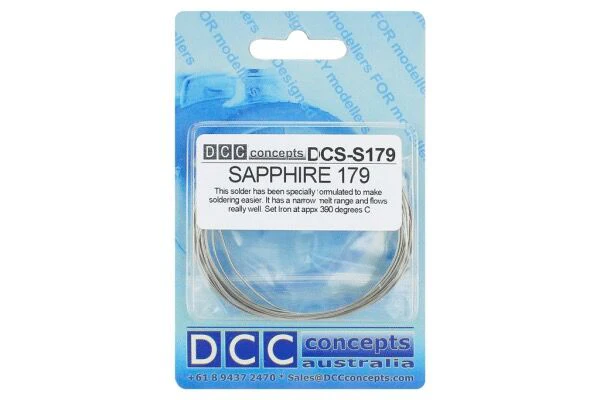 DCC Concepts DCS-S179 Sapphire 179 Solder Super Versatile - Image 2