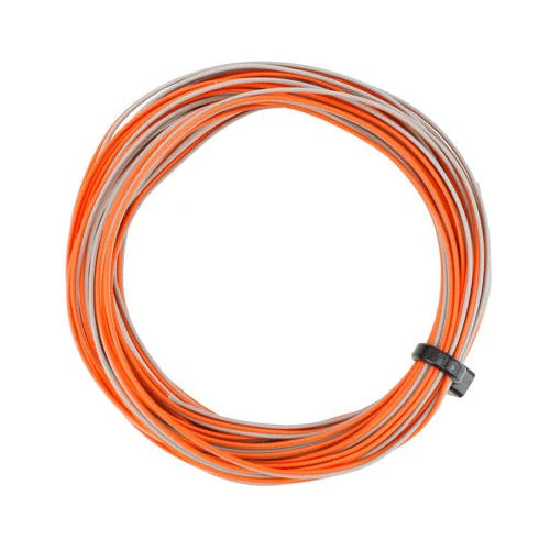DCC Concepts DCW-32OGT Twin Decoder Wire Stranded 6m Orange/Grey
