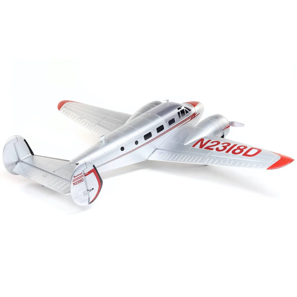 E-Flite Beechcraft D18 1.5m RC Plane (BNF Basic) EFL106250 - Image 3