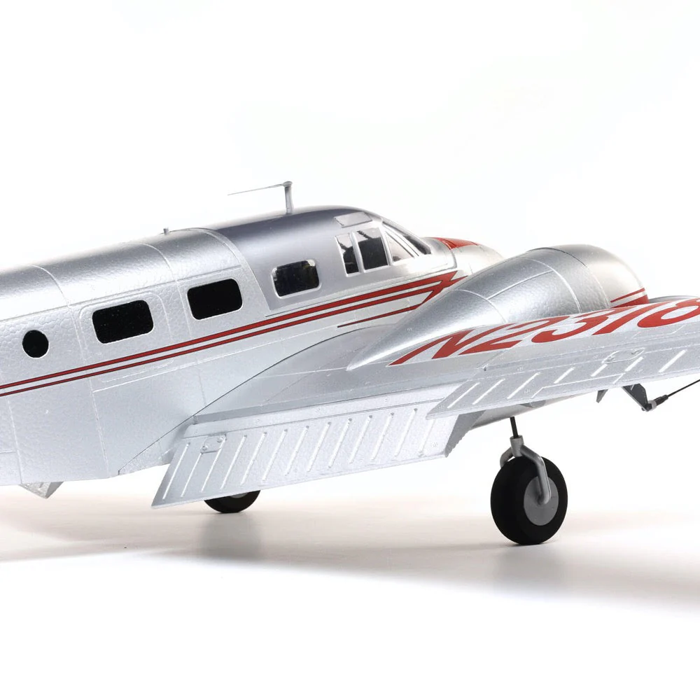 E-Flite Beechcraft D18 1.5m RC Plane (BNF Basic) EFL106250 - Image 7