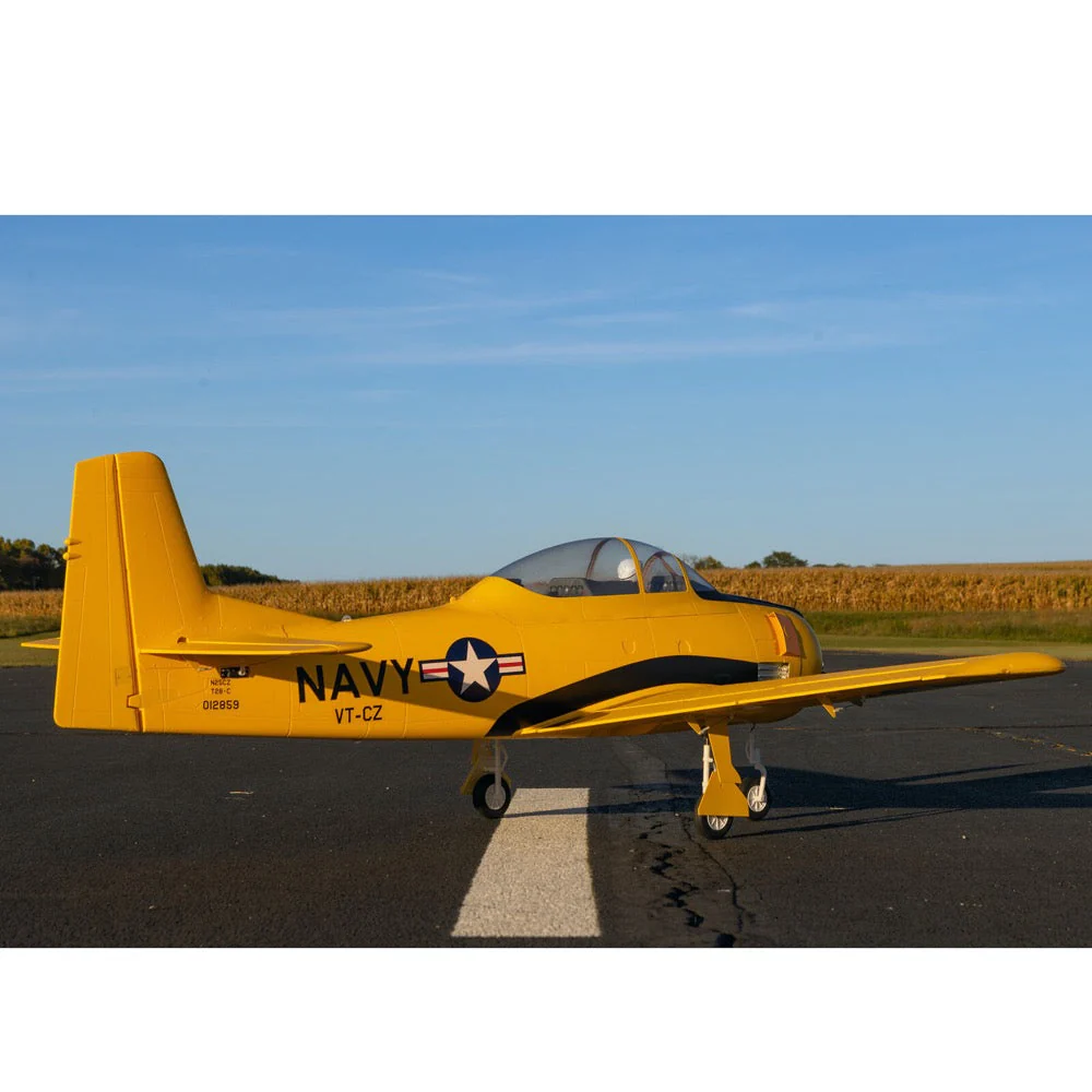 E-Flite Carbon Z T-28 Trojan 2.0m with SAFE and AS3X (BNF Basic) EFL013550 - Image 11
