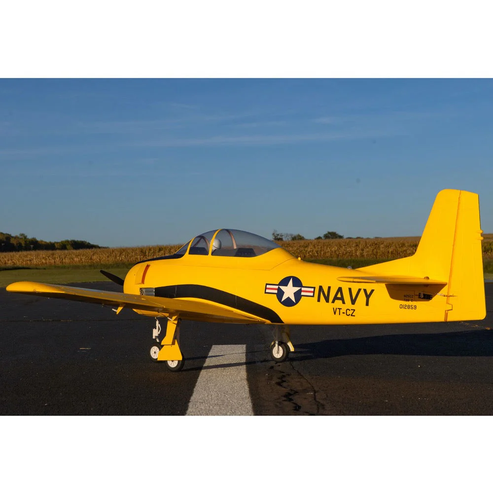 E-Flite Carbon Z T-28 Trojan 2.0m with SAFE and AS3X (BNF Basic) EFL013550 - Image 13