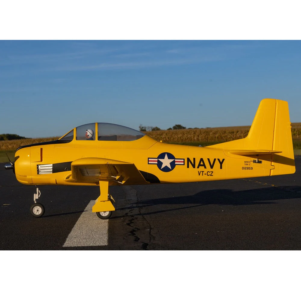 E-Flite Carbon Z T-28 Trojan 2.0m with SAFE and AS3X (BNF Basic) EFL013550 - Image 14