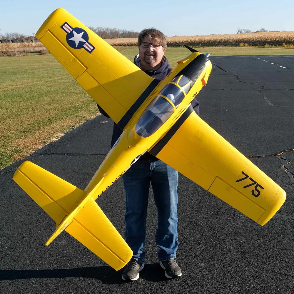 E-Flite Carbon Z T-28 Trojan 2.0m with SAFE and AS3X (BNF Basic) EFL013550 - Image 15
