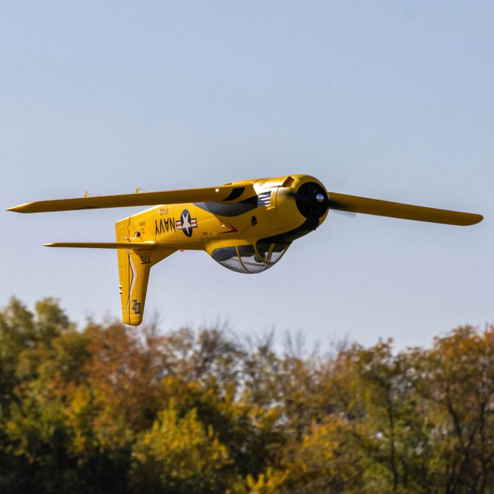 E-Flite Carbon Z T-28 Trojan 2.0m with SAFE and AS3X (BNF Basic) EFL013550 - Image 4